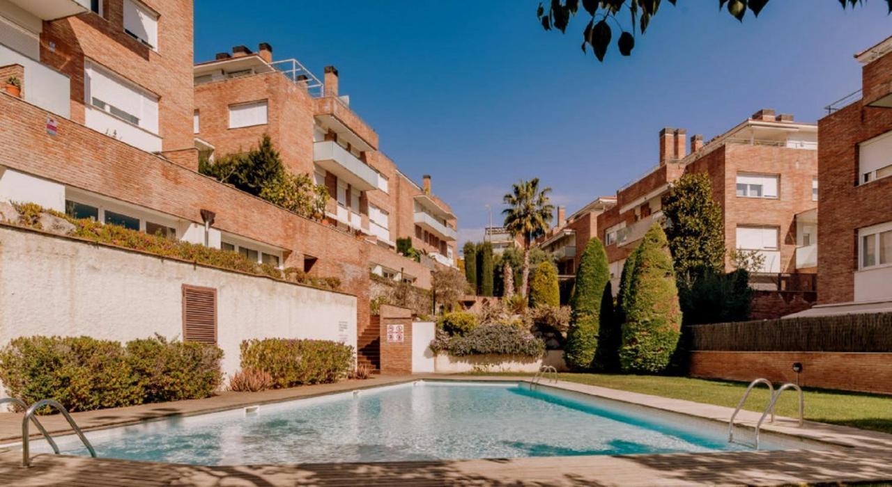 Апартаменты Bonito Duplex Con Piscina En Barcelona&Playa Tiana Экстерьер фото