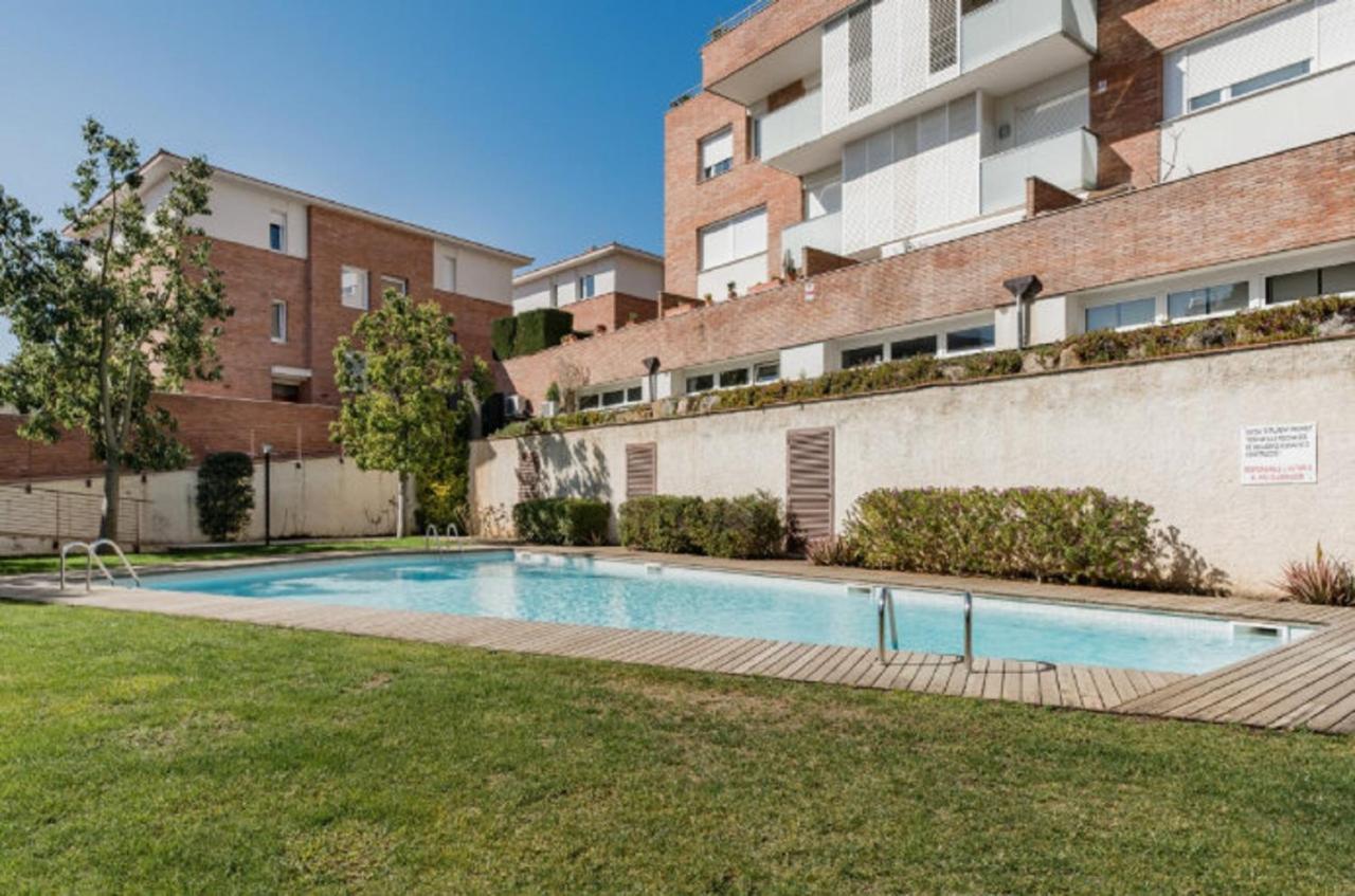 Апартаменты Bonito Duplex Con Piscina En Barcelona&Playa Tiana Экстерьер фото