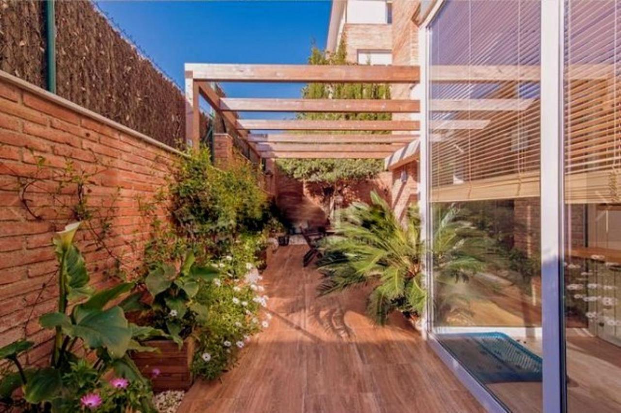 Апартаменты Bonito Duplex Con Piscina En Barcelona&Playa Tiana Экстерьер фото